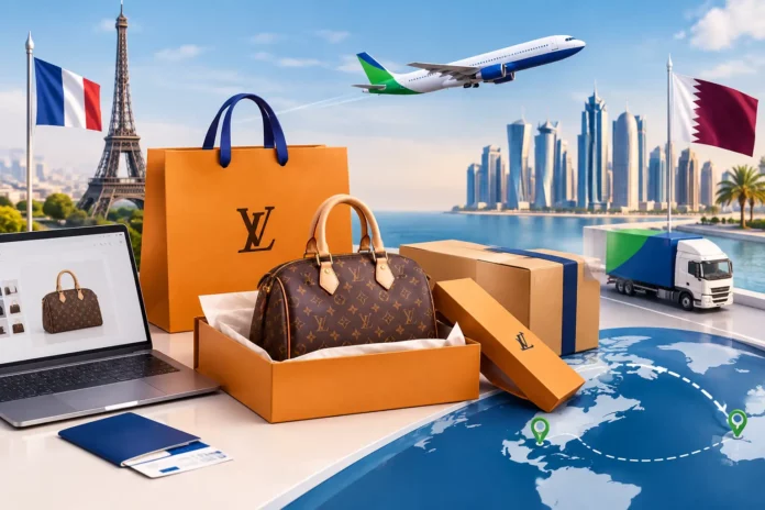 شحن مشتريات Louis Vuitton إلى قطر من فرنسا