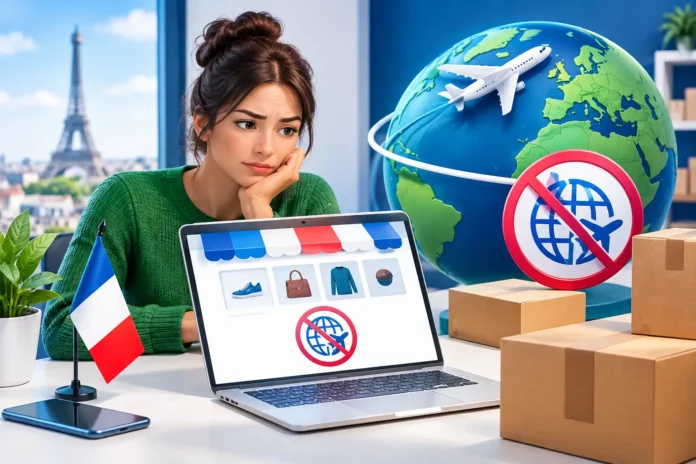 When French Retailers Have No International Shipping